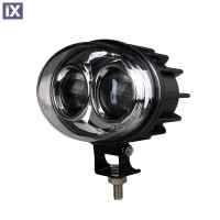 ΠΡΟΒΟΛΕΑΣ CREE LED 10-80V 2x3W 144x98x75mm M-TECH -1 ΤΕΜ.