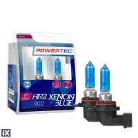 ΛΑΜΠΕΣ HIR2 9012 55W 12V (up to 6.000k) POWERTEC XENON BLUE mTECH - 2 Τεμ.