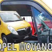 ΑΝΕΜΟΘΡΑΥΣΤΕΣ ΑΥΤΟΚΙΝΗΤΟΥ ΓΙΑ OPEL MOVANO B 2010> / RENAULT MASTER III 2010> / MASTER IV 2019> / NISSAN NV400 2011> ΜΑΚΡΥ ΖΕΥΓΑΡΙ ΑΠΟ ΕΥΚΑΜΠΤΟ ΦΙΜΕ ΠΛΑΣΤΙΚΟ HEKO - 2 ΤΕΜ.