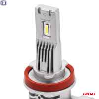 ΛΑΜΠΕΣ LED H8/Η9/Η11 10-16V 40W 6.500K 4400lm (ΨΥΚΤΡΑ) X1 SERIES AMIO - 2ΤΕΜ. 02967