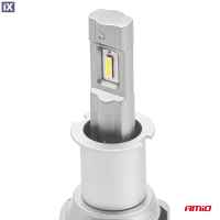 Σετ Λάμπες LED Amio H3 10-16V 40W 6.500K 4400lm Με Ψύκτρα X1 2ΤΕΜ. 02964/AM