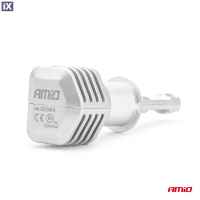 Σετ Λάμπες LED Amio H3 10-16V 40W 6.500K 4400lm Με Ψύκτρα X1 2ΤΕΜ. 02964/AM