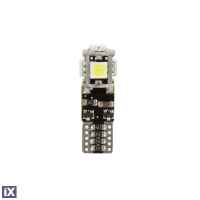 Λάμπα LED Λευκό T10 W5W 12/30V W2,1x9,5d 80lm 5SMD (Καρφωτό-Τριπλοεστιακό- CAN-BUS) 10ΤΕΜ. 58386