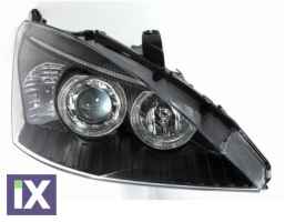 Φανάρια εμπρός angel eyes για Ford Focus (1998-2001) - μαύρα , χωρίς λάμπες (Η7) - σετ 2τμχ.