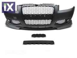 Προφυλακτήρας εμπρός για Audi A3 8P (2005-2008) - RS Design με μαύρη μάσκα