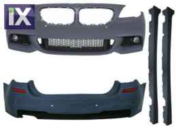 Body kit για BMW F10 (2010+) - M pack design χωρίς προβολάκια με 3 πρόσθετα