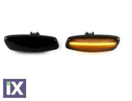 Led φλας φτερού για Peugeot 307, 308, 3008, 5008 / Citroen C3, C4, C5, DS3, DS4 - φιμέ σετ 2τμχ.