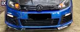 Lip spoiler Golf 6 R20 (3pcs) πλαστικό