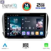 DIGITAL IQ RTG 4508_CPA (10inc) MULTIMEDIA TABLET for PEUGEOT 208-2008 mod. 2012-2021