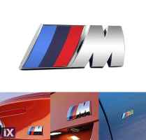 Αυτοκόλλητο σήμα μεταλλικό - Bmw M