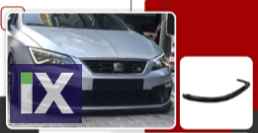 Lip spoiler πλαστικό μαύρο γυαλιστερό - Seat Leon MK3 2017-2020