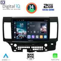 DIGITAL IQ RTG 4434_CPA (10inc) MULTIMEDIA TABLET for MITSUBISHI LANCER mod. 2008>