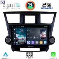 DIGITAL IQ RTG 4719_CPA (10inc) MULTIMEDIA TABLET for TOYOTA HIGHLANDER mod. 2008-2015