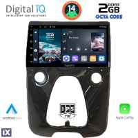 DIGITAL IQ RTG 4708_CPA A/C (10inc) MULTIMEDIA TABLET for CITROEN C1-PEUGEOT 108-TOYOTA AYGO mod. 2014>