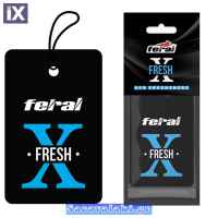 Αρωματικό Αυτοκινήτου Κρεμαστό Feral X Collection Fresh 1 Τεμάχιο