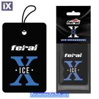 Αρωματικό Αυτοκινήτου Κρεμαστό Feral X Collection Ice 1 Τεμάχιο