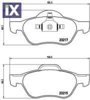 ΣΕΤ ΤΑΚΑΚΙΑ REN.LAGUNA(B74)01- P68029 410600012R 410607690R 7701206598 7701208183 7701209808 8671016178