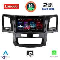 LENOVO LVD 2720_CPA (9inc) MULTIMEDIA TABLET for TOYOTA HILUX mod. 2005-2016