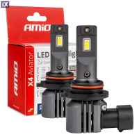 ΛΑΜΠΕΣ HB4 12V 44W 6.500K 3.936lm LED X4 SERIES AVIATOR PLUG & PLAY AMIO 2ΤΕΜ.