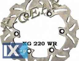 Δισκόπλακα εμπρός και πίσω KAWASAKI EL 250 97-03 / ZXR 400 89-90 XG220fr