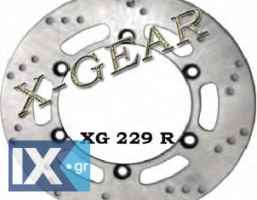 Δισκόπλακα πίσω X-GEAR KAWASAKI KL 650 87-89 / KLE 400 91 XG229r