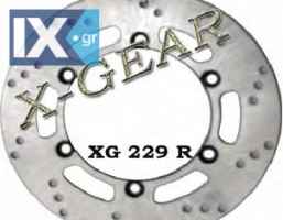 Δισκόπλακα πίσω X-GEAR KAWASAKI KL 650 87-89 / KLE 400 91 XG229r