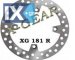 Δισκόπλακα πίσω X-GEAR HONDA CR125 RV 98-01 / CRE 250 97-01 XG181r  - 43 EUR
