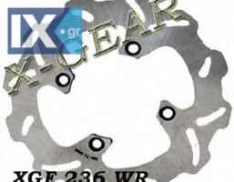 Δισκόπλακα πίσω X-GEAR KAWASAKI ΖΖΡ 1100 C1 93-97 XG236r