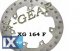 Δισκόπλακα εμπρός X-GEAR  HONDA XL 600 LM/R/RM/V 85-90 XG164r  - 43 EUR