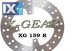 Δισκόπλακα πίσω X-GEAR HONDA CR 80 R 96-07 /HONDA CRF 150 07-09 XG159r  - 38 EUR