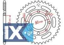 Γρανάζι JT Πίσω JTR279 35 Δόντια 18O279.35