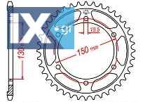 Γρανάζι JT Πίσω JTR300 43 Δόντια 18O300.43