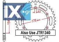 Γρανάζι JT Πίσω JTR343 43 Δόντια 18O343.43