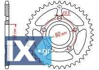 Γρανάζι JT Πίσω JTR604 44 Δόντια 18O604.44