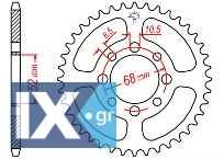 Γρανάζι JT Πίσω JTR802 46-47 Δόντια 18O802.46