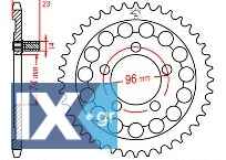 Γρανάζι πίσω JT JTR1315 40 Δόντια 18O1315.40