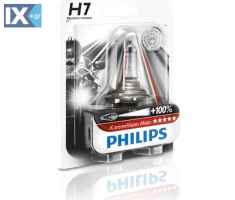 Λάμπα αλογόνου Philips X-tremeVision moto H7 12V 55W +100 12972XVBW