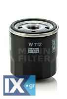 Φίλτρο λαδιού| Φίλτρο, υδραυλικό σύστημα| Φίλτρο, αναπνοή του μπλοκ του κινητήρα MANN-FILTER W712