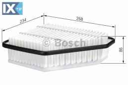 Φίλτρο αέρα BOSCH F026400171