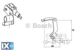 Αισθητήρας, στροφές τροχού BOSCH 0265006670