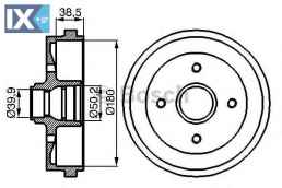 Ταμπούρο BOSCH 0986477002