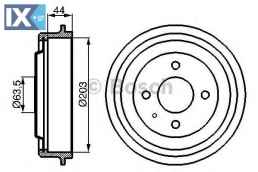 Ταμπούρο BOSCH 0986477014