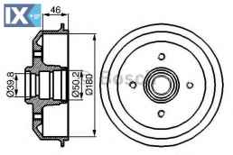 Ταμπούρο BOSCH 0986477015