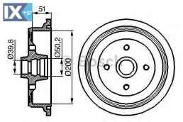 Ταμπούρο BOSCH 0986477016