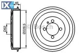 Ταμπούρο BOSCH 0986477039