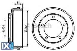 Ταμπούρο BOSCH 0986477048