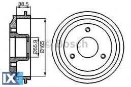 Ταμπούρο BOSCH 0986477066