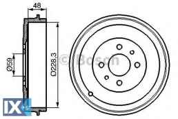 Ταμπούρο BOSCH 0986477088