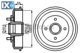 Ταμπούρο BOSCH 0986477102