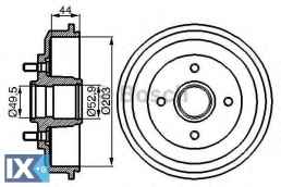 Ταμπούρο BOSCH 0986477102